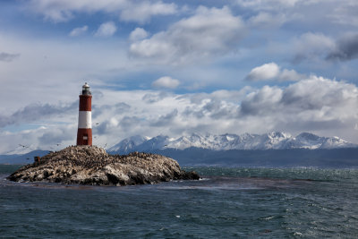 Les Eclaireurs Lighthouse in the Beagle Channel
