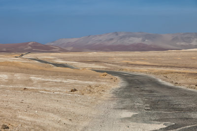 Stunning scenery as we enter the Paracas National Reserve