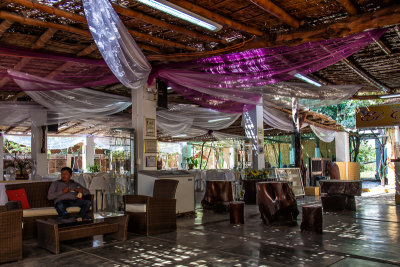 This is the tasting room at El Catador winery