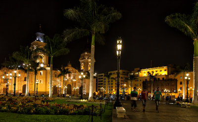 Across the Plaza Mayor