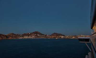 With more of the town and marina