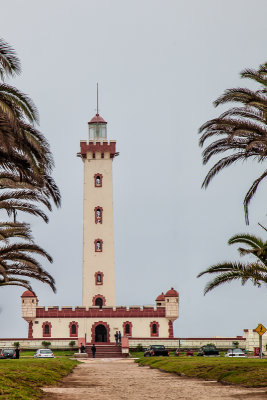 Faro Monumental - A lighthouse on the coast in La Serena