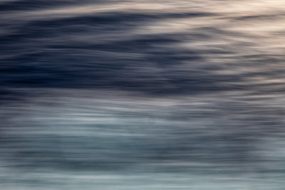 Moving ship, looking down, longish exposure