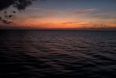 And after sunset