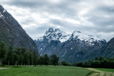 Andalsnes is Norway's mountaineering center