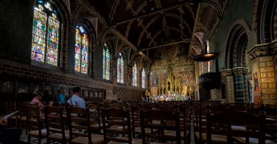 Inside the Basilica of the Holy Blood