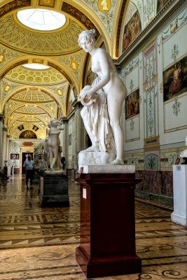 A hall of statues