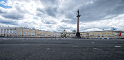 Palace Square across from the Hermitage