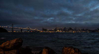 It was getting pretty stormy and cold