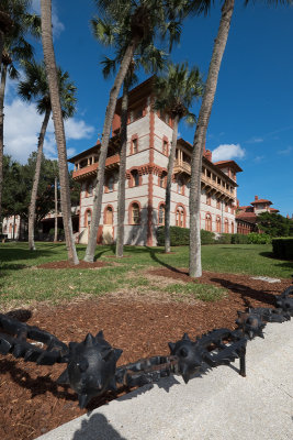 Part of Flagler College - check that fence