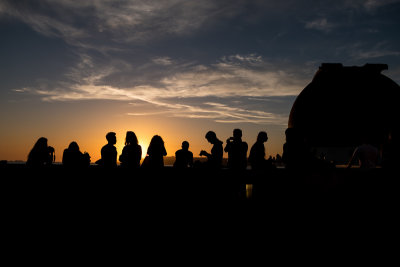 Sunset watchers