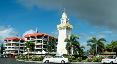 Scenes from a drive around Apia, the capital city
