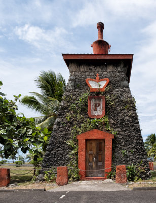 Tomb of King Pomare V, the last King of Tahiti