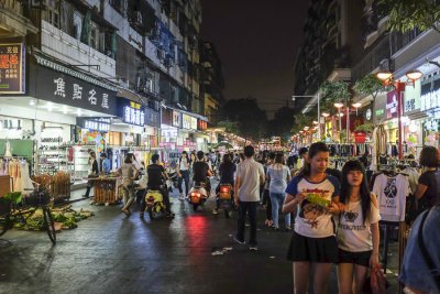 Night Market Near China Travel Services Ltd 