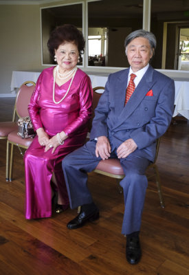 Grandpa and Grandma Hu 