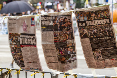 Umbrella Revolution, Occupy Central Hong Kong 