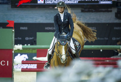 Anne Sophie Hemeryck Godart of France rides Carlitto van't Zorgvliet