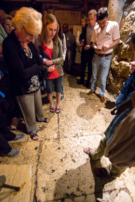 Original Stone Floor During Jesus Time 