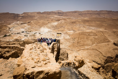 Masada, Romans besieged the fortress