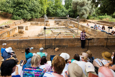 Tel Dan - Jewish Temple (Northern Kingdom) Once Sat Here 