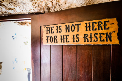 He is not here, He is Risen 