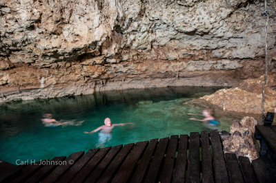 cenote (underground cavern)