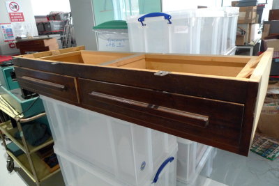 2 drawer unit