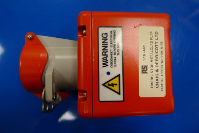 Emergency stop switch