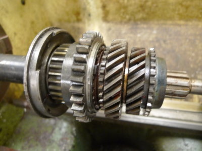 Morris Minor gearbox assembly