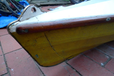 Vintage canoe.