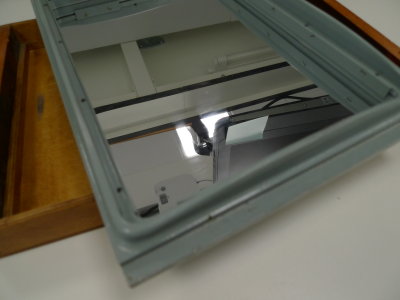 Mylar mirror