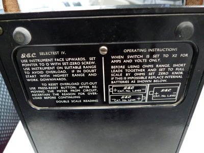 GEC Selectest meter