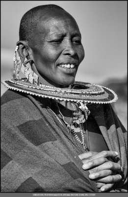 Female Maasai _1 B&W.jpg