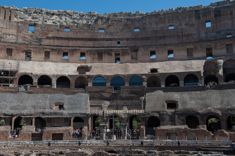 The Colosseum Entry Door #1. The Seat of Caesar