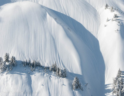 Avalanch Snowscape North Cascades