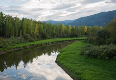 Branch of the Kootenai River, Kootenai Game Reserve Bonners Ferry, Idaho