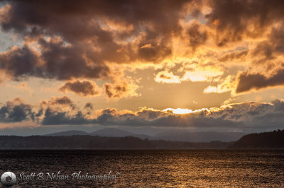 Sunset over the Olympic Peninsula (2)