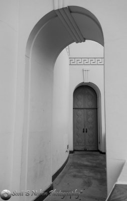 Griffith Observatory Doorway and Arch