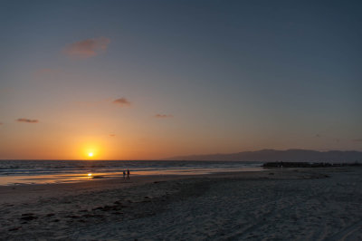 Sunset on Venice Beach