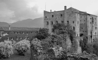 Castello Di Pergine Black and White