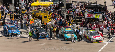 Gordon, Lagano, Kahne and Earnhardt Jr