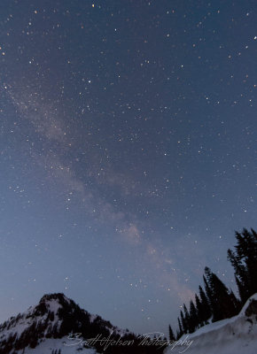 Milky Way Fading at Chinook Pass