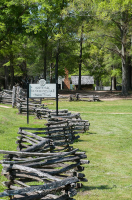Fence and Historic Brattonsville