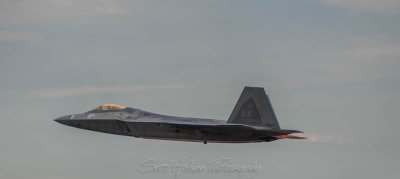 F-22 Raptor Side profile