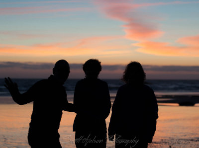 Triple Threat Silhouette