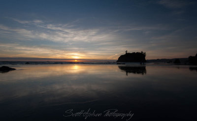 Reflection of the Sky Landscape