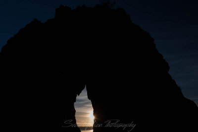 Peaking thru the Hole