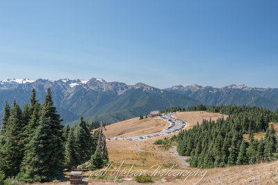 Mt Olympus and the Visitor Center