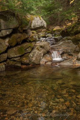 North Fork Grouse Creek Falls Deep Pool