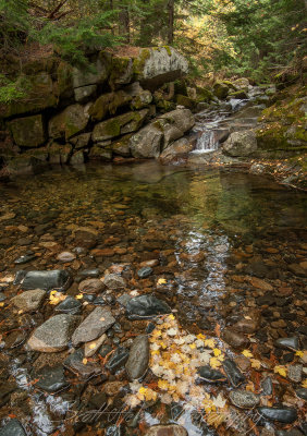 North Fork Grouse Creek Falls, another view